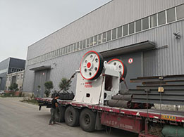 泰達顎式破碎機發(fā)往貴州破碎