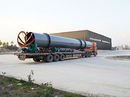 內蒙礦渣轉筒烘干機發(fā)貨